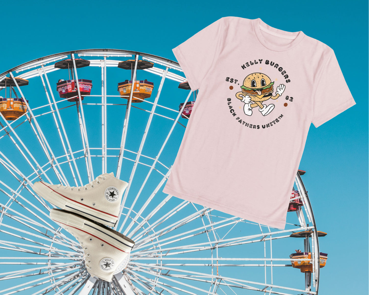 Kelly Burgers Tee - Pops Approved