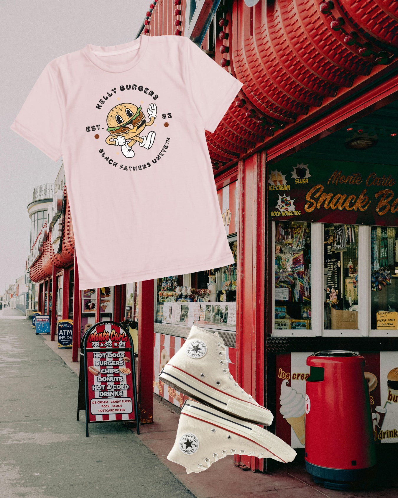 Kelly Burgers Tee - Pops Approved
