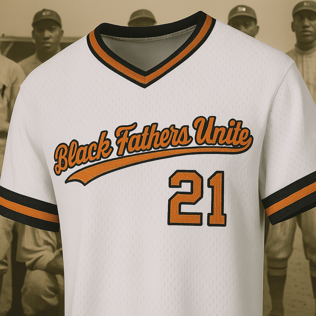 Black Fathers Unite Throwback Jersey 97