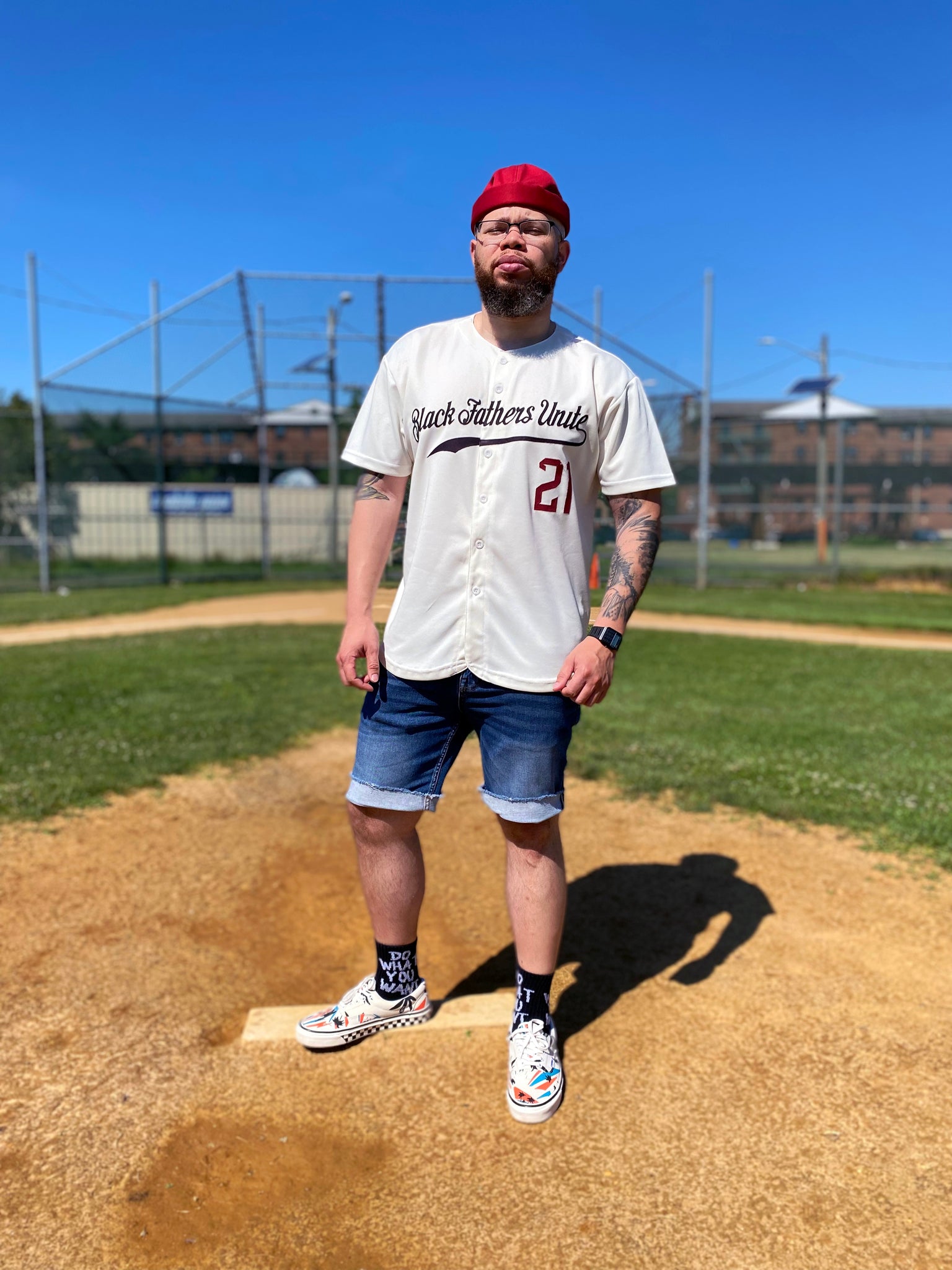 D.A.D Baseball Jersey – Black Fathers Unite